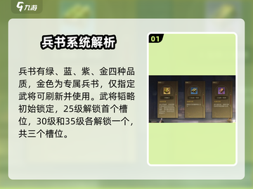三国谋定天下🔥兵书搭配全攻略🎉截图2