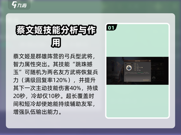 三国群英传鸿鹄霸业🔥蔡文姬技能效果全揭秘！截图2