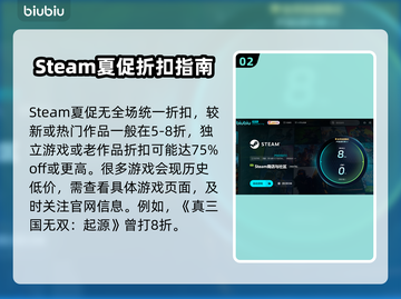 STEAM夏促打几折？💥2025游戏折扣全攻略🎮截图3