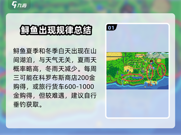 星露谷物语🔥鲟鱼钓点大揭秘！快速获取攻略💎截图2