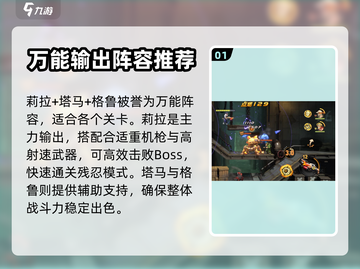 合金弹头觉醒🔥残忍一关阵容搭配秘籍🎉截图2