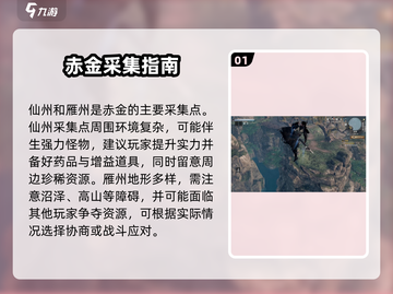 《下一站江湖2》赤金采集点大公开！💎截图2