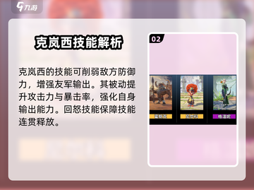 万龙觉醒🔥克岚西技能全面解析🎉截图3