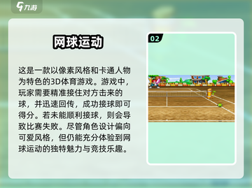 🔥2024必玩经典3D网球游戏合集🎾截图3
