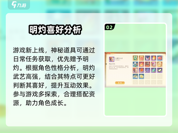 扶摇一梦🔥明灼最爱啥？游戏党必看！截图3