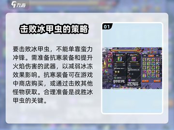 英勇之地🔥冰甲虫打法思路，轻松击败💡截图2