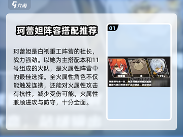 绝区零🔥珂蕾妲最强配队推荐，社长阵容必看！截图2