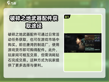 破碎之地🔥武器配件获取全攻略！👇截图2