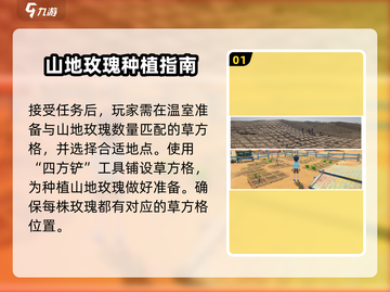 沙石镇时光🔥山地玫瑰种植&收获攻略来啦！💎截图2