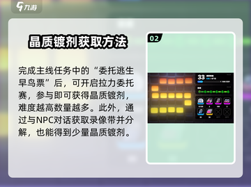 绝区零晶质镀剂获取攻略💥游戏党必看！截图3