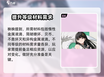 鸣潮🔥角色突破材料大揭秘！😎必备清单等你来拿～截图5