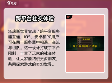 塔瑞斯世界💥跨区畅玩攻略，支持跨区 yes！🔥截图2