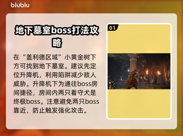 艾尔登法环🔥黄金树地下墓地全流程攻略！截图2