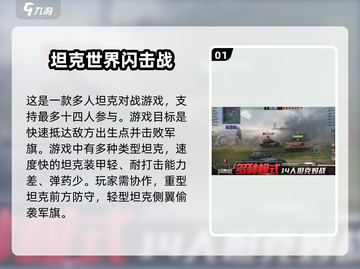 💥2025最受欢迎的多人坦克对战游戏合集🎉截图2