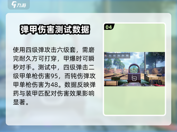 和平精英🔥钝伤弹 vs 普通子弹，萤火突击喷子威力惊人！截图5