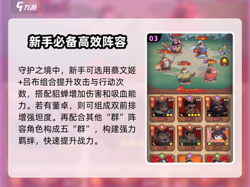 守护之境吕布阵容🔥超强搭配一键制胜🎉截图4