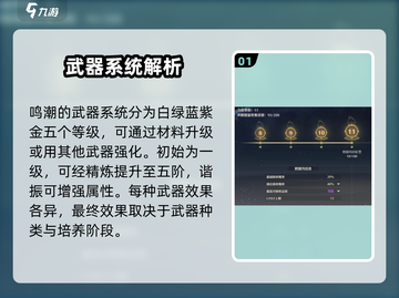 鸣潮⚡武器池机制大曝光！选对武器so easy✨截图2