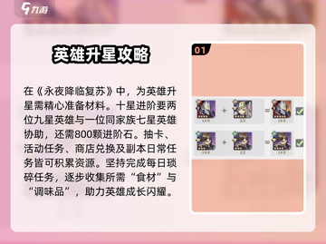 永夜降临🔥复苏升星超简单攻略来啦！截图2