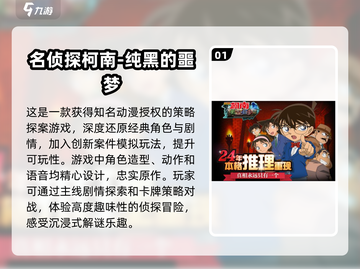 🔥2025最受欢迎柯南推理游戏排行榜💎免费玩！截图2