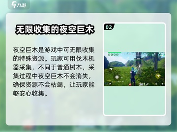 创造吧我们的星球 NIGHT SKY巨木获取🔥木材攻略来啦！截图3