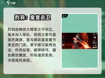 剑侠情缘₀烈羽门派🔥超详细解析来了！截图2