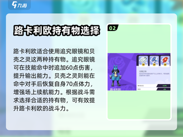 宝可梦大集结📍路卡利欧最强道具搭配🔥截图3