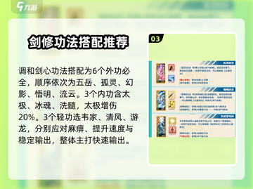 无名江湖🔥调和剑玩法大全，详细搭配攻略来了！截图4