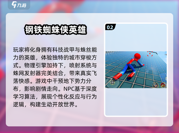 钢铁蜘蛛侠游戏🔥2025必玩同类型游戏大全截图3