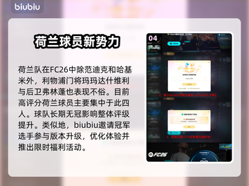 FC26荷兰巨星TOP榜🔥⚽截图5