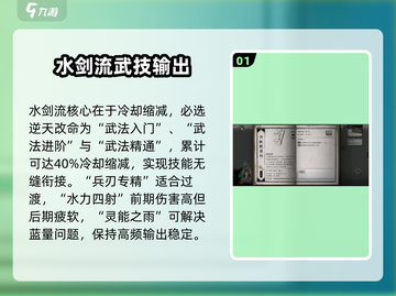 鬼谷八荒💧水剑流玩法超详细攻略🌟截图2