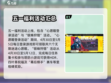 使命召唤手游五一活动大曝光💥 CODM玩家必看！截图2