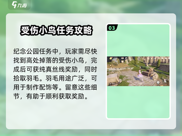 无限暖暖🔥纪念山地捡小鸟完成攻略💡截图4