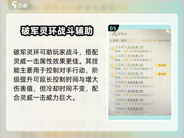 凡人修仙传手游🔥破军灵环玩法超全攻略来啦！截图6