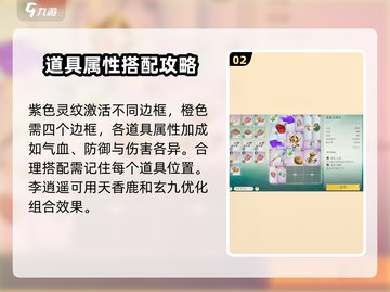 仙剑世界🔥夕宝盘最强搭配攻略🌟截图3