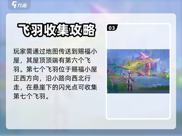 原神🔥赐福森林欢声飞羽位置全攻略✨截图4