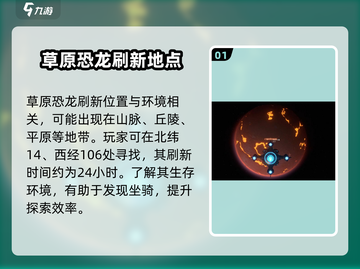 《创造吧我们的星球》草原恐龙位置大揭秘🔥🦖截图2
