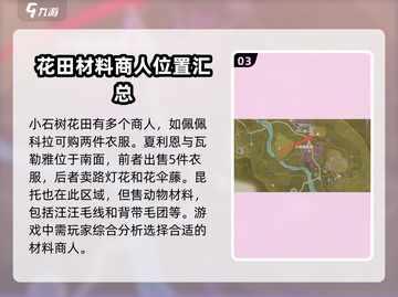 无限暖暖材料商人全揭秘！游戏党必看🔥截图4