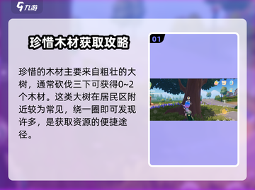 心动小镇🔥珍惜木材获取攻略💎截图2