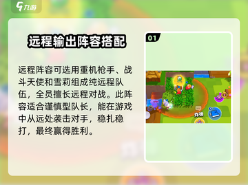 爆裂小队远程队阵容🔥游戏名角色推荐🎉截图2