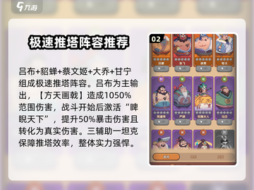 守护之境吕布爬塔阵容🔥超详细搭配攻略来啦！截图3