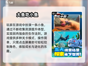 🔥2025超耐玩大鱼吃小鱼游戏推荐！🐟💥截图2