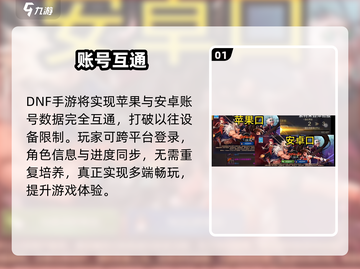 DNF手游安卓苹果互通🔥🎮截图2