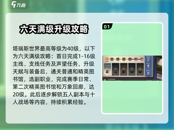 塔瑞斯世界🔥满级攻略：快速升级秘籍💎截图2