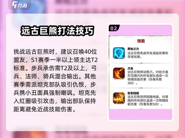 万龙觉醒🔥远古巨熊超详细攻略分享！💥截图3