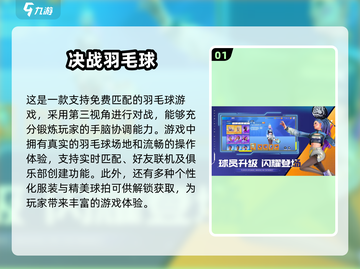 🔥2025最热门3D羽毛球游戏下载链接汇总📚截图2