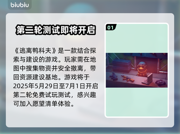 逃离鸭科夫最新测试时间来了！🔥游戏迷们冲鸭！🎮截图2