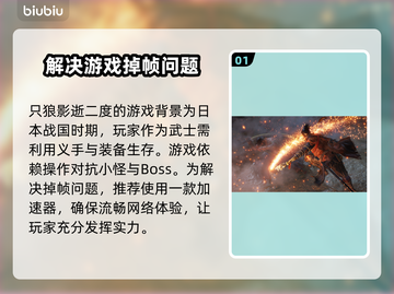 只狼掉帧？用这个加速器秒解决！🔥🚀截图2