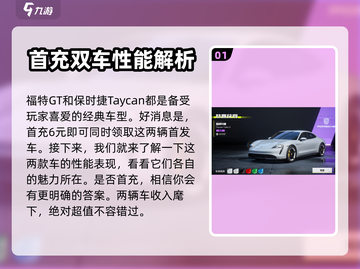极品飞车集结🔥首充必选车辆推荐🚗截图2