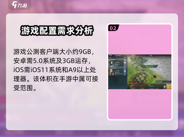指环王纷争🔥低配也能流畅玩！游戏配置要求全解析截图3