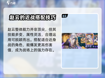 将灵说赵云阵容搭配🔥《三国志幻想大陆》最强阵容来了！截图4
